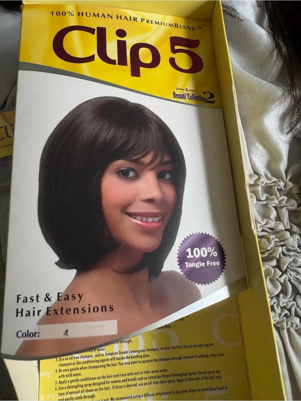 Light brown Women's Hair Extensions - 100% human hair premium blend